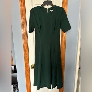 Calvin Klein Green Dress Size 4